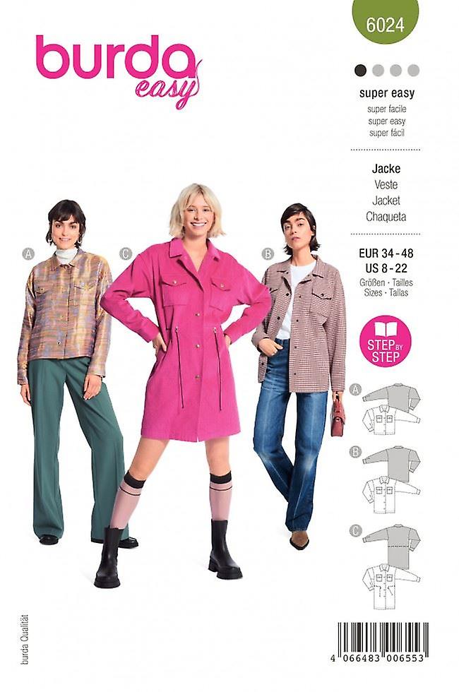 Burda Paper Sewing Pattern 6024