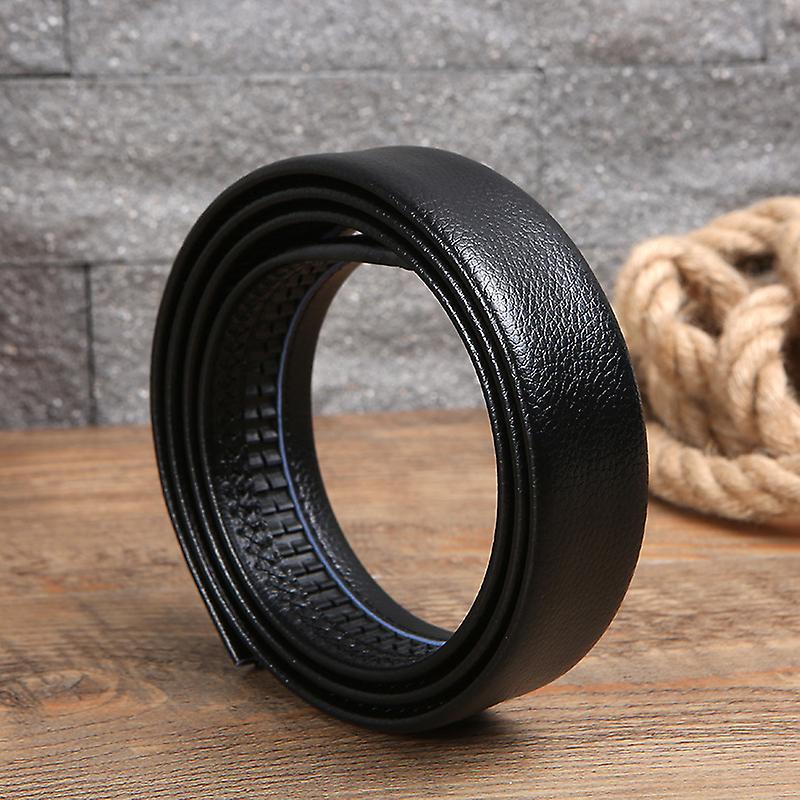 2x replacement automatic belt leather belt belt straps belts without buckle