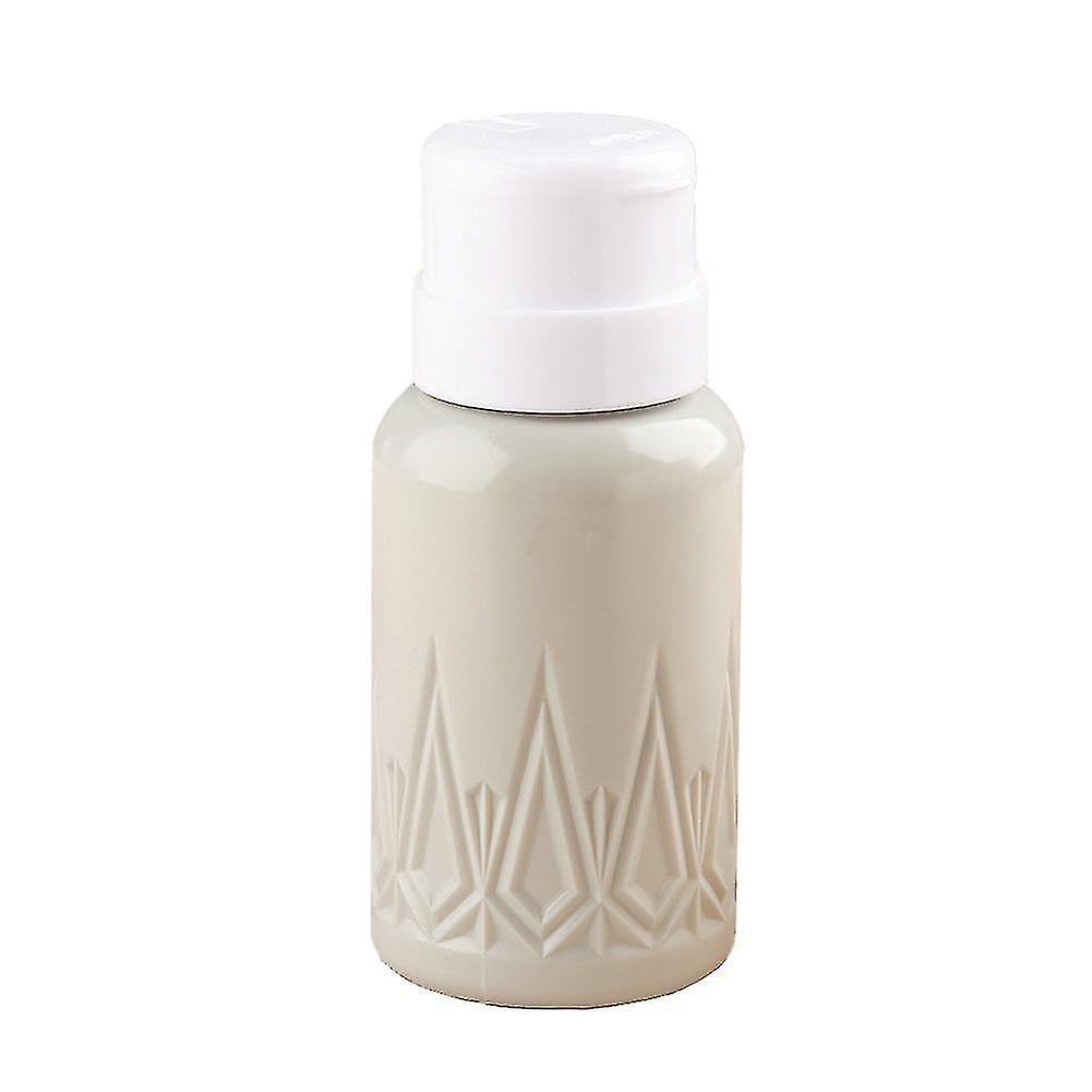 Pump Dispenser Portable Polishs Remover Empty Bottle Reusable Makeup Remover Container