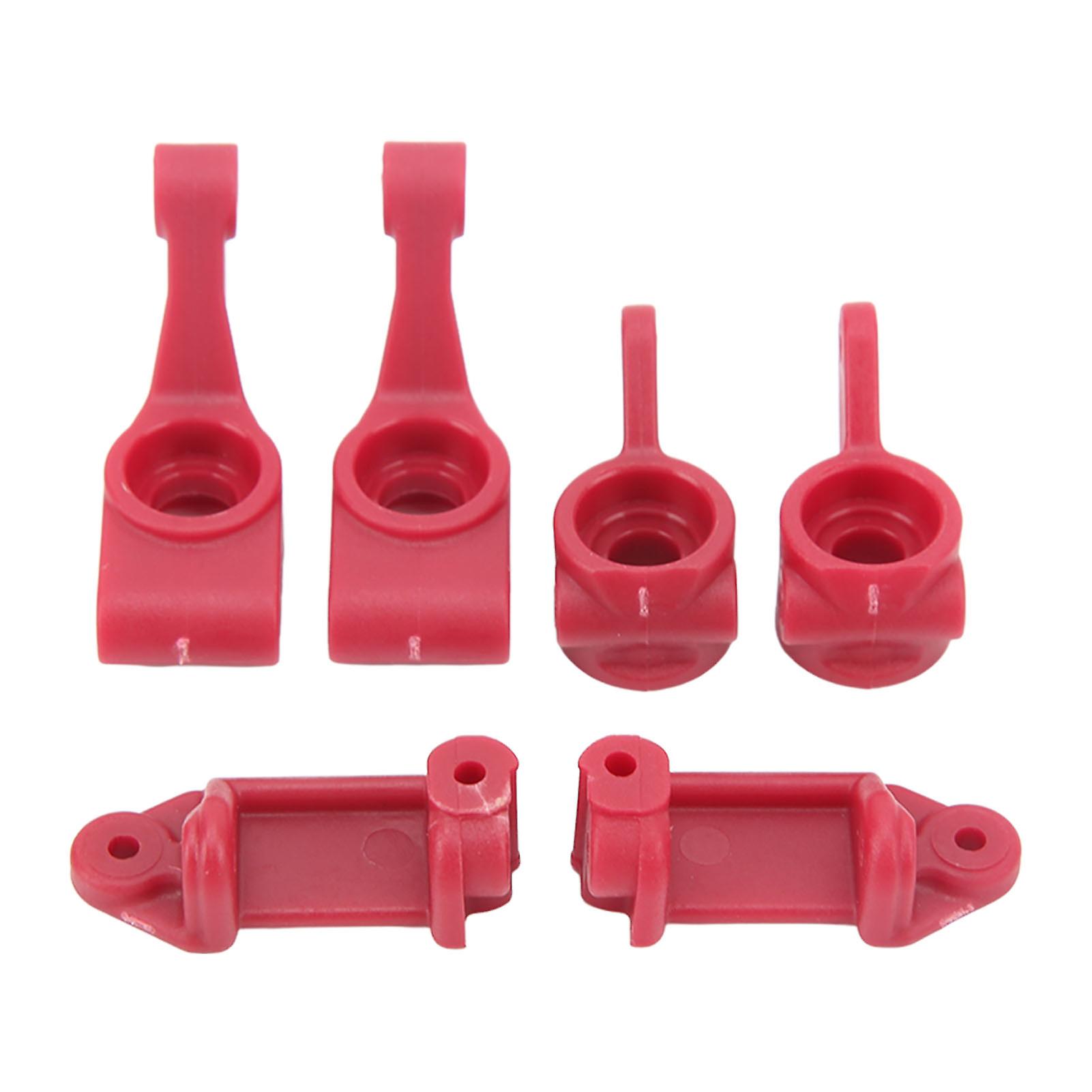 RC Car Lenkschale Hinterachsschale C Nabenträger-Set für Rustler Stampede Slash 2 Radantrieb 1/10 RC Car Rot