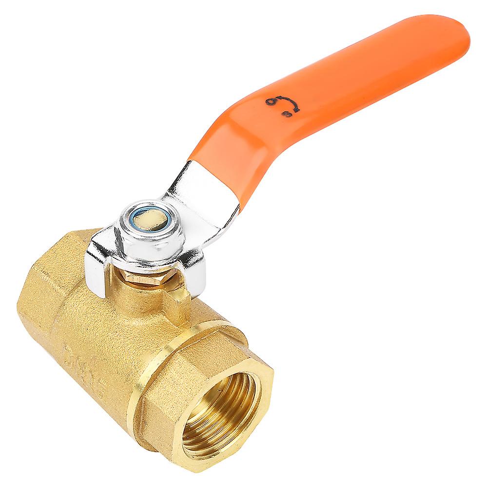 1pc DN15 1/2"BSP Brass Pipe Ball Valve 1.6MPa for Water Oil Gas