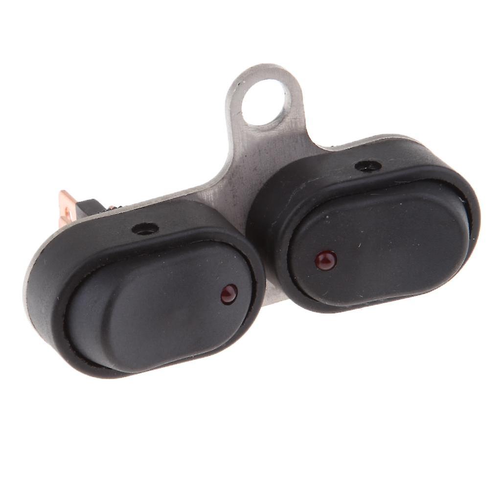 12V Motorcycle Scooter Headlight On Off Switch for Red Indicator Type A