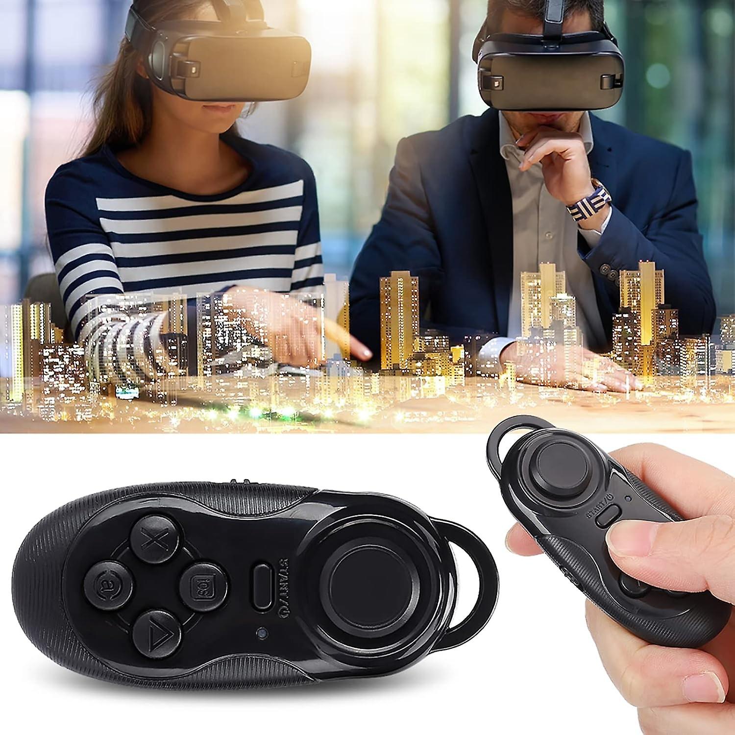 Bluetooth Remote Control for Selfies,Multifunction Mini Gamepad Wireless Controller,Camera Shutter R