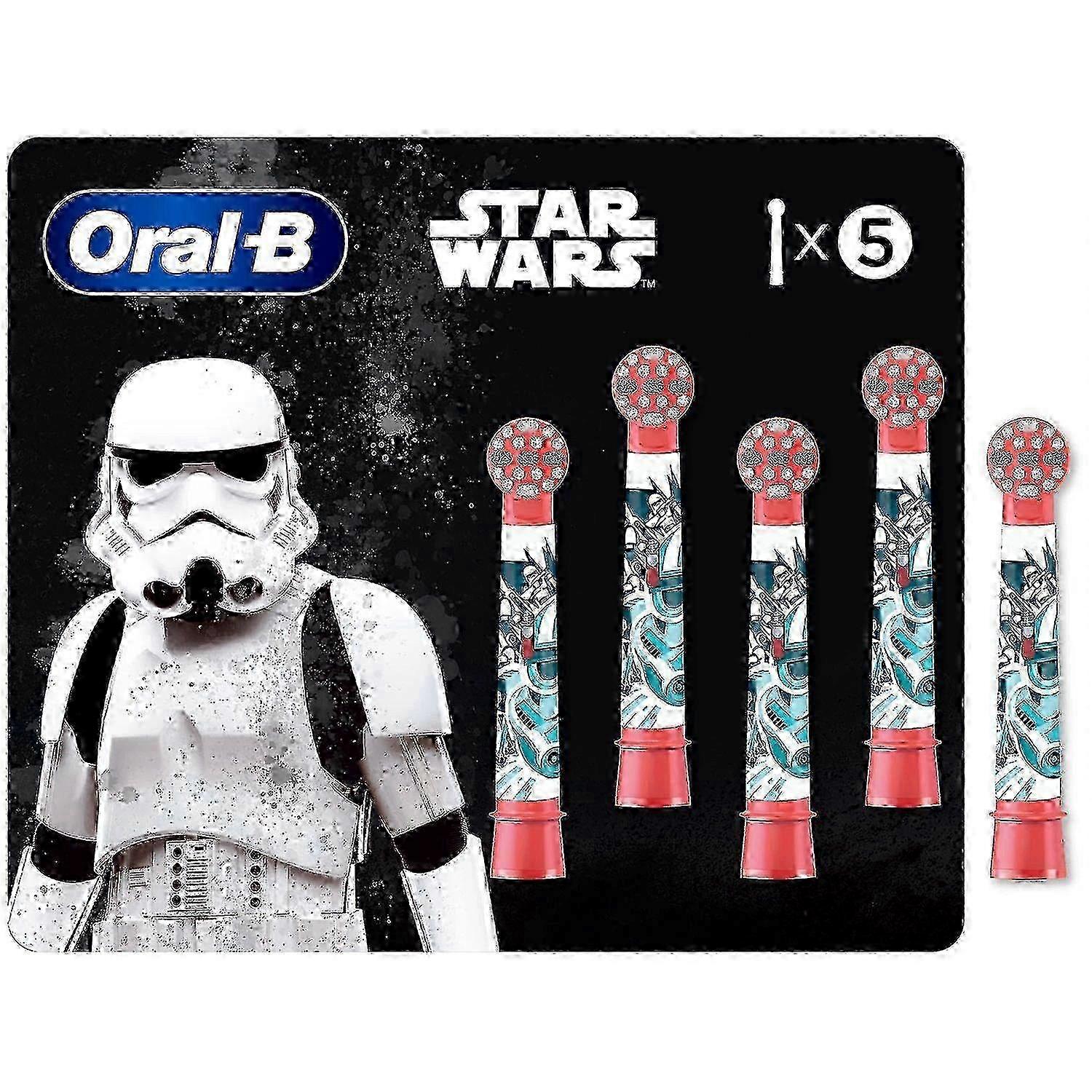 Oral-b 儿童超软替换刷头,星球大战,5 片