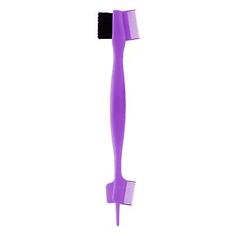 Hair Edge Brush Double Sided Edge Control Hair Combs Eyebrow Brushes Smooth Comb Grooming Tool for Women Men