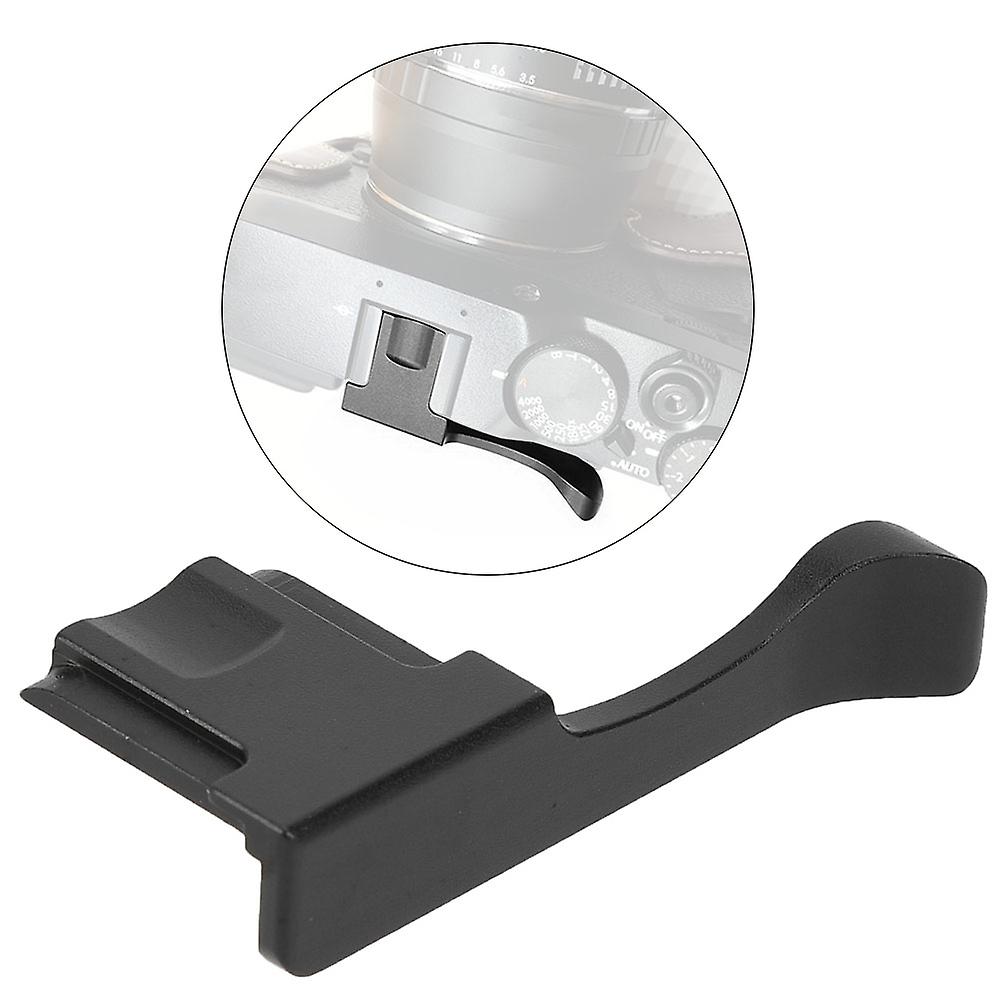 Durable Aluminum Alloy Thumb Grip for FUJI X E2S E2/E1 X A3/2/1/X Pro2/1 X M1 Camera (Black)