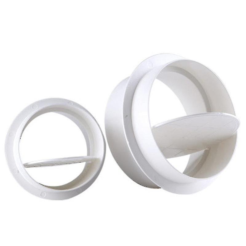 Draft Blocker Damper Ventilation Valve Draught Back Shutter For Inline Ducting Kitchen Home Ventilation Grill