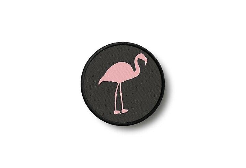 Patch badge ecusson prints thermostick flemish pink
