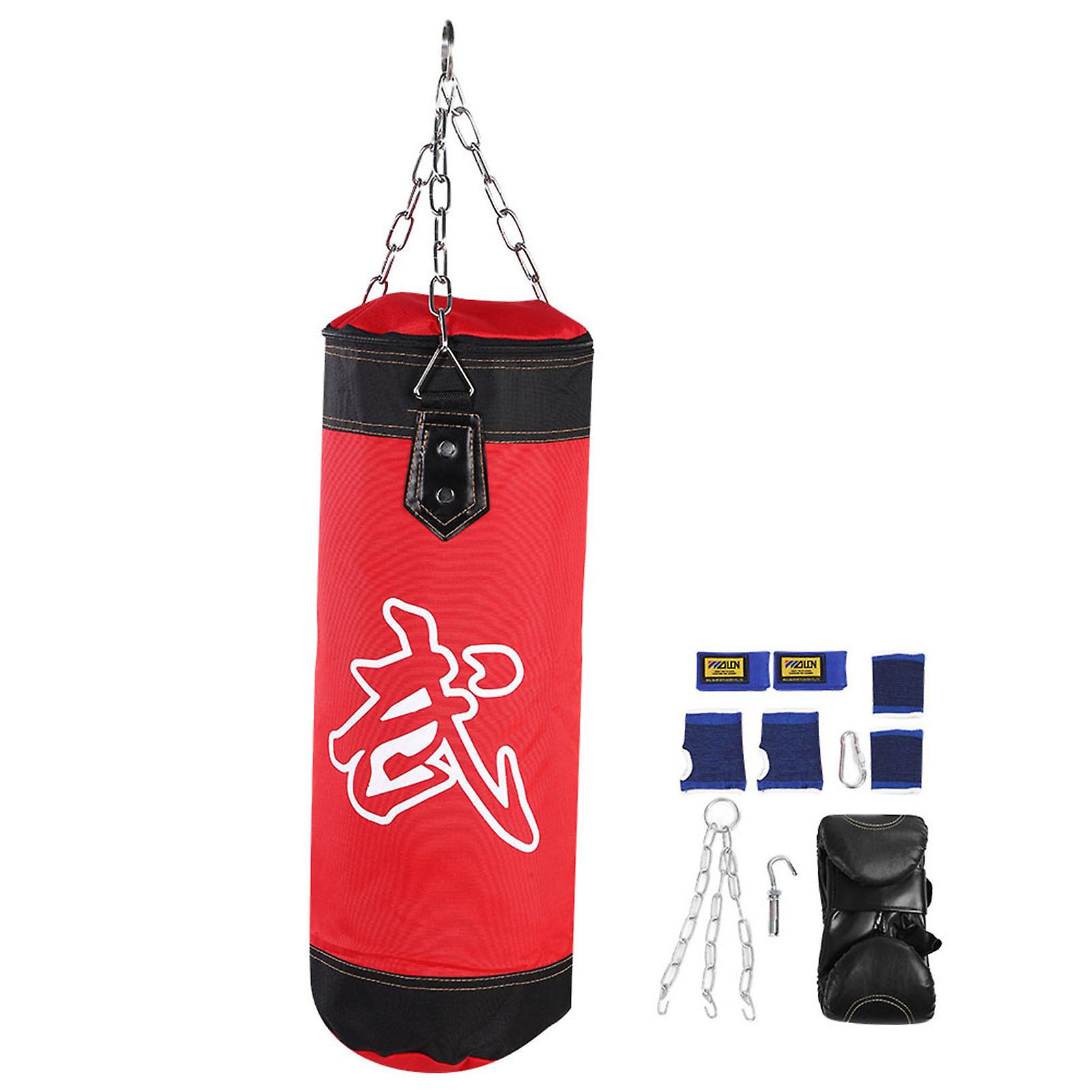 7+1 Empty Boxing Gloves for Training, Hook, Kick, Sandbag, Fighting, Karate, Punching, Sandbag
