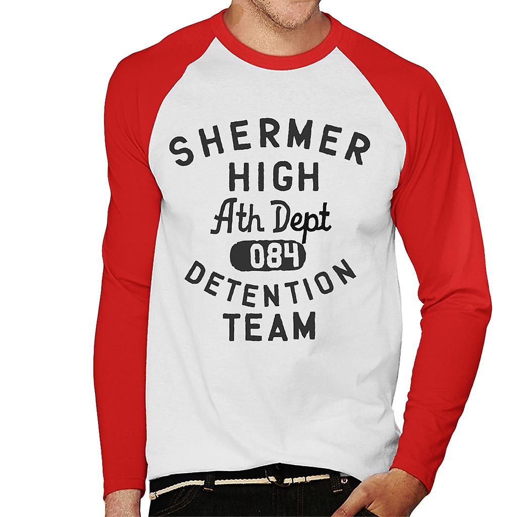 The Breakfast Club Shermer High Detention Team Men's Baseball Long Sleeved T-Shirt