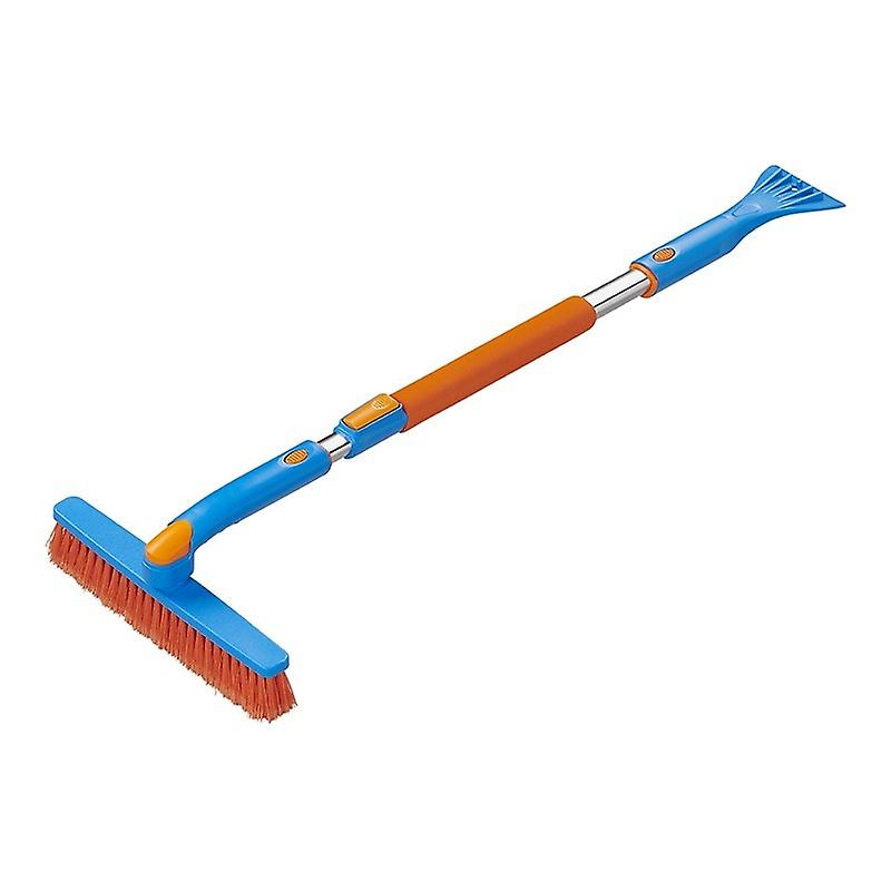 Snow brush with ice scraper + telescopic handle 99-127cm