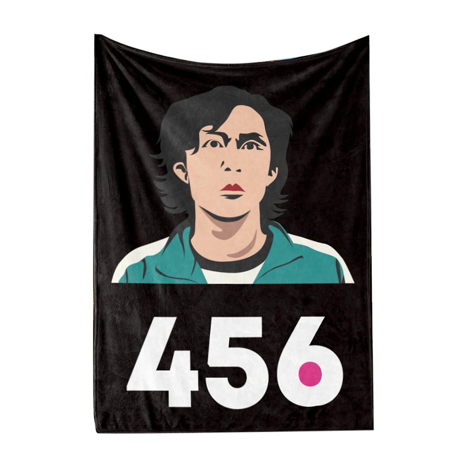 Printing Throw Blanket Polyester Innovative Patterned Blanket Soft Sleeping Blanket for Couch Sofa 150x200cm\/59.1x78.7in