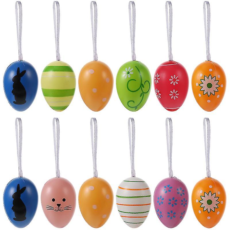 12pcs Egg Pendant