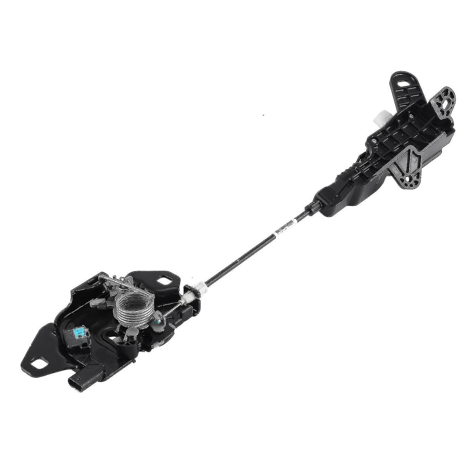 Car hood lock latch with release actuator for model y - 1500397-00-d