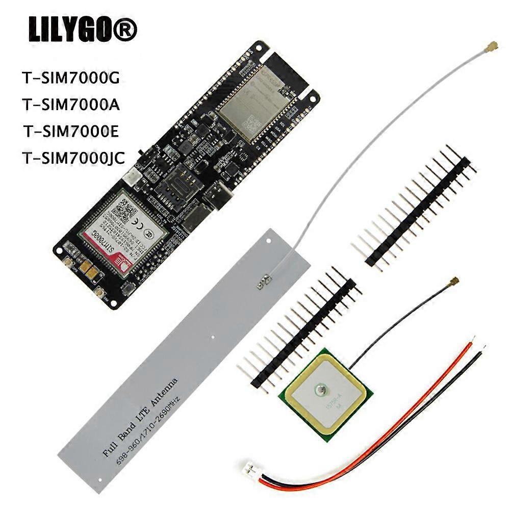 Ttgo T-sim7000g Sim Development Board Esp32 Wifi Bluetooth Gps Module Sim7000g Sim7000e Sim7000a Sim7000jc 4/16mb Flash