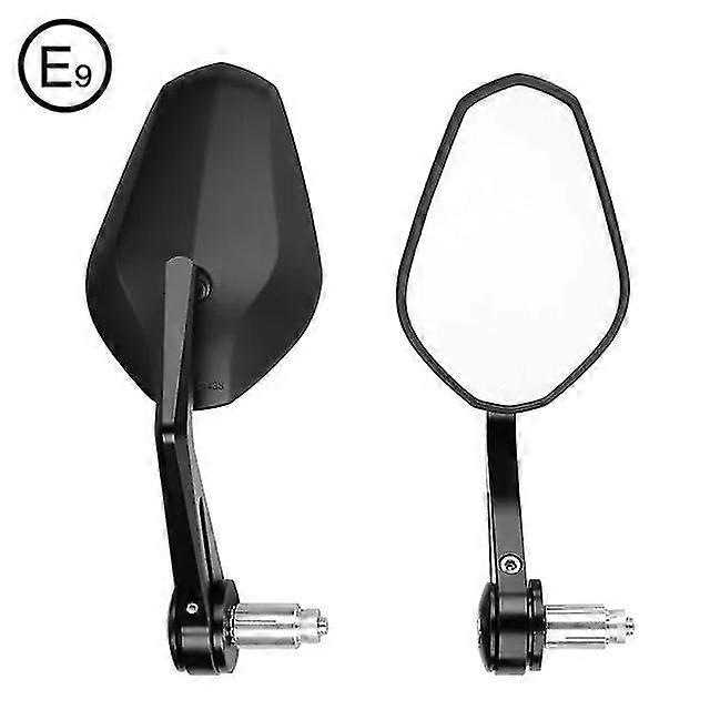 Exquisite E-Mark Motorcycle Mirrors Handlebar End Mirror For yamaha r6 r3 r1 fz6 YZF mt09 mt07 tmax 530 tmax 500 Motorcycle Bar End Mirror