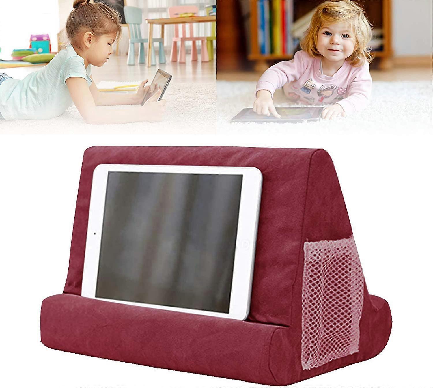 PIAO Soft Pillow for IPads,Phone Pillow Lap Stand Tablet Stand Pillow Holder,Used on Bed, Desk, Car, Sofa, Lap, Floor, Couch, Multi-Angle Soft Pillow