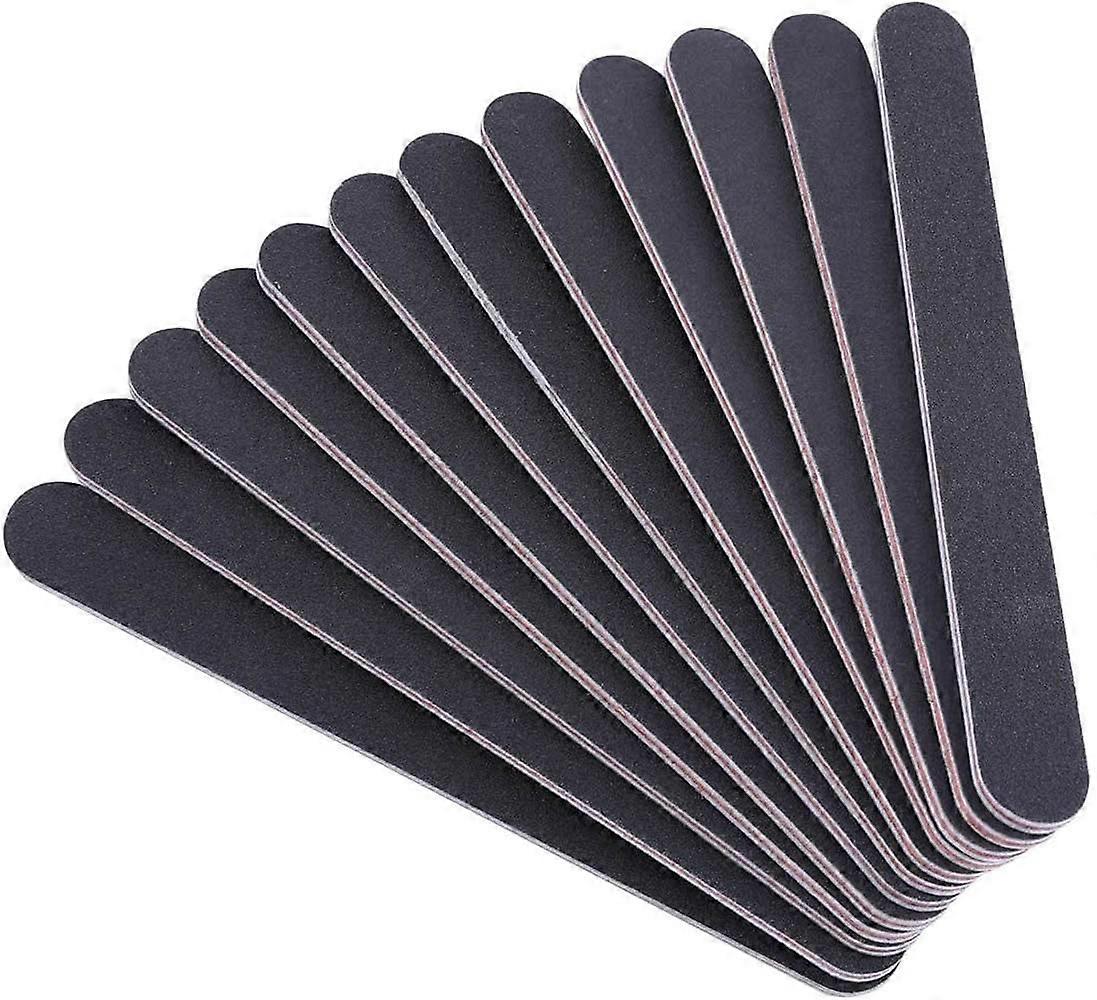 12-piece nail file set, 100/180 grit