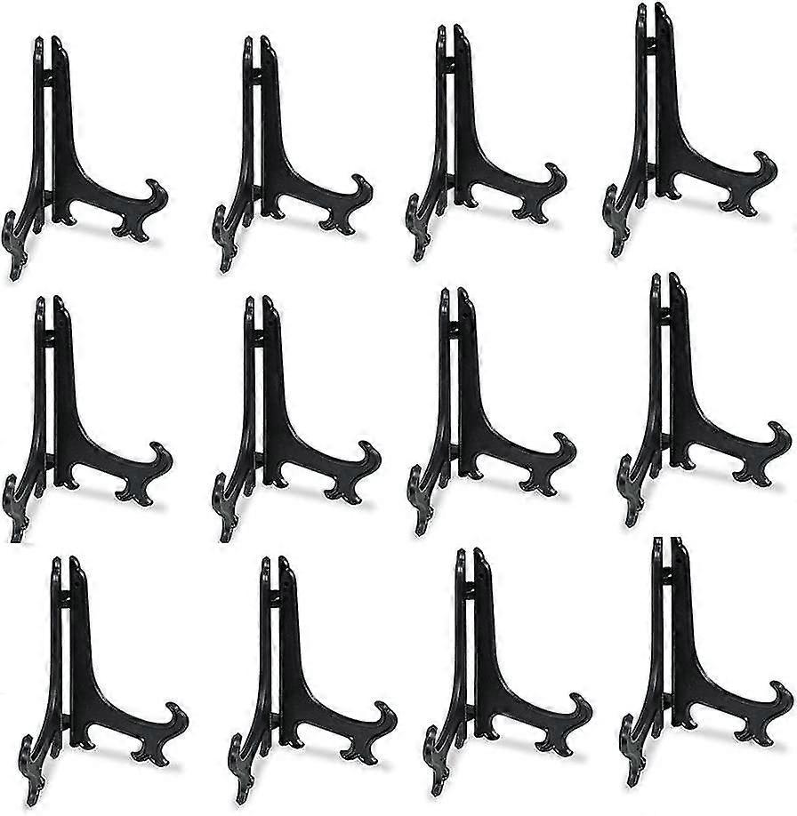 12 Stück Standhalter 3 Zoll Schwarz
