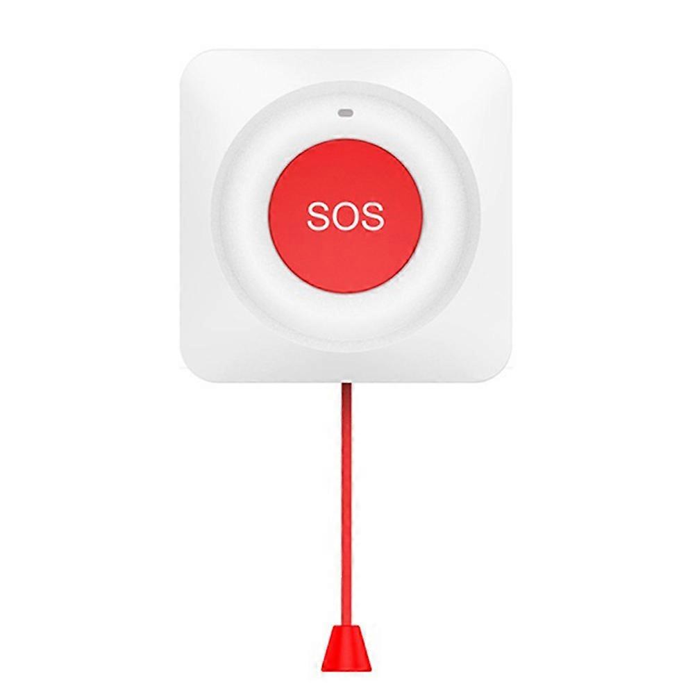 Smart SOS Button Wireless Caregiver Pager Alert Transmitter Emergency Call Button for Kid Elderly Patient WiFi