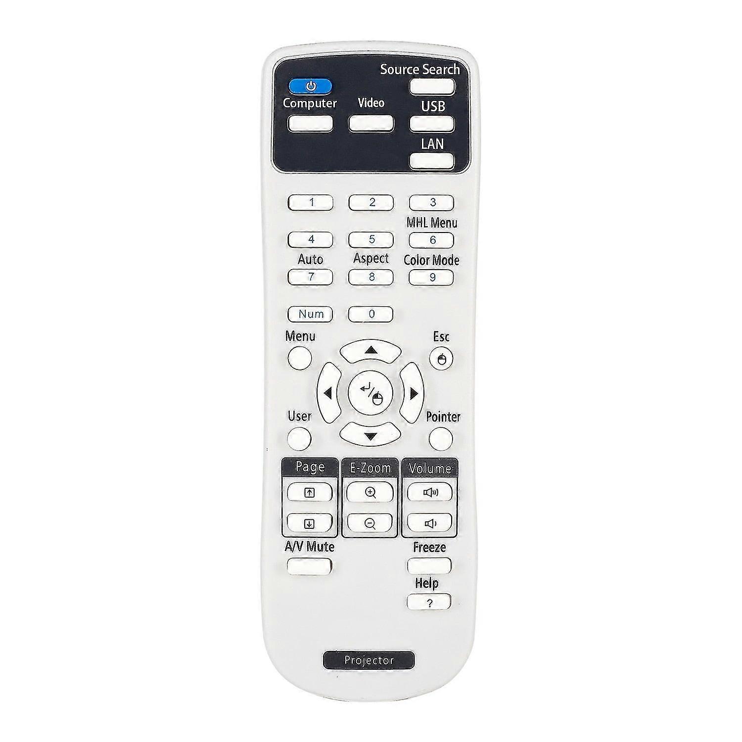 1Pcs projector remote control 154720001 use for epson eb-c30xe eb-30xe eb-c28sh eb-x11 eb-s18 eb-s4 eb-x24 eb-s31 eb-w