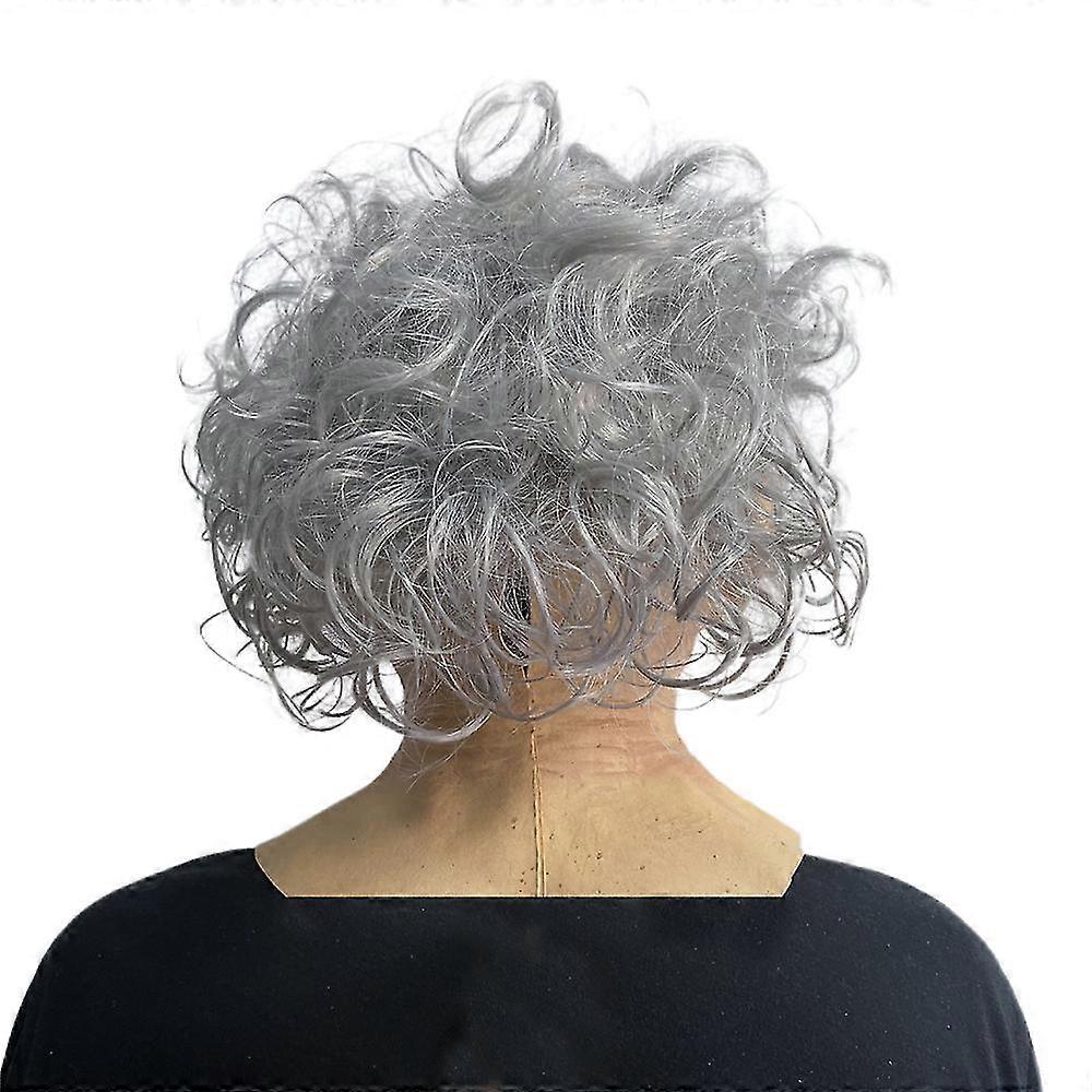 Old Lady Mask With Head Scarf Rubber Masks Unisex main image 1