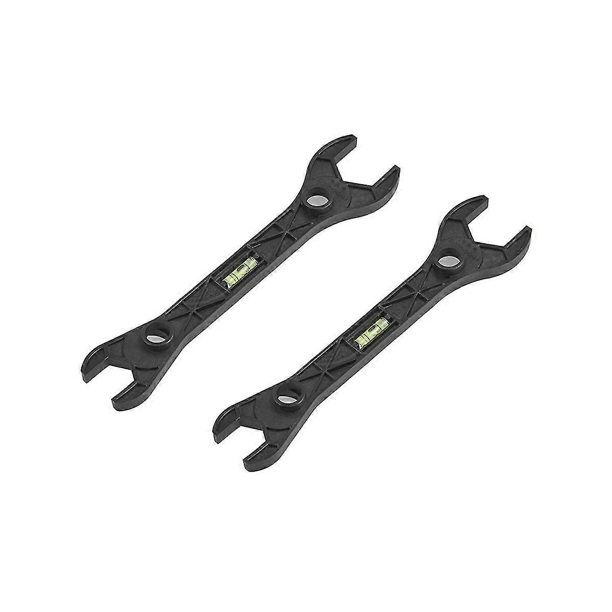 2 Pieces Of Ppr Hose Nut Plastic Shower Wrench Shower Mixer Valve Faucet Mounting Wrench With Level