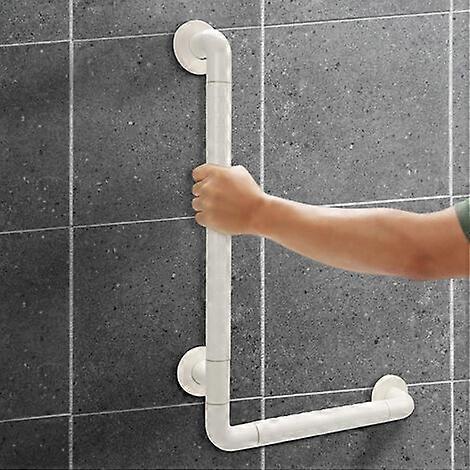 Randaco non-slip wall-mounted bath and shower grab rail for disabled, injured or post-surgical people, size 60x40cm.