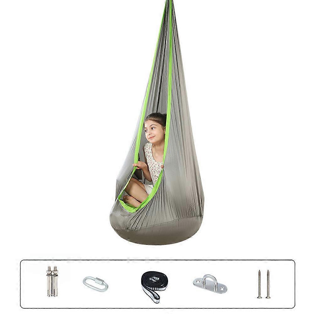Hanging Pods Swing for Kids Hammock Chair Child Swing Hammock Chair for Indoor and Outdoor Use