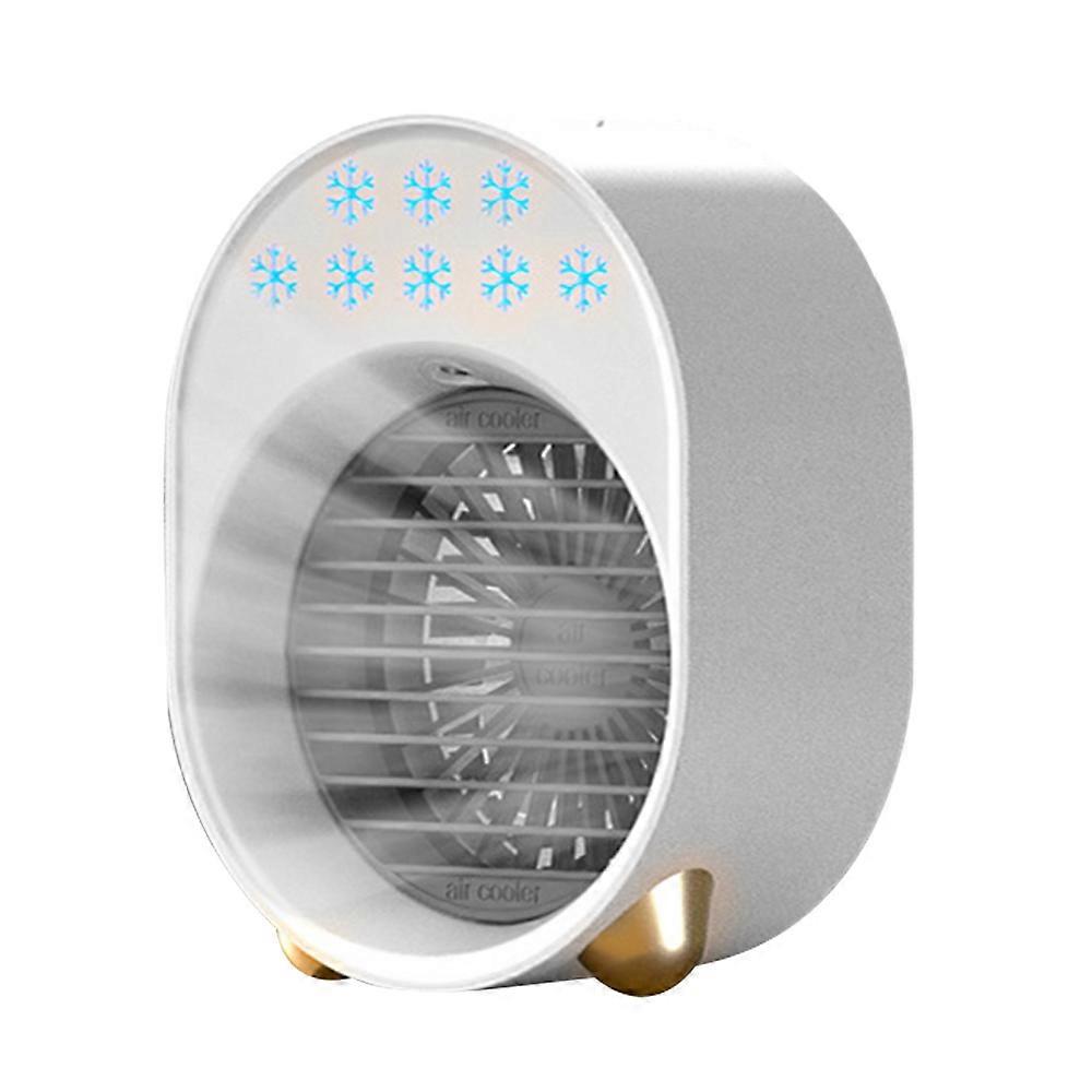 Mini Mobile Air Conditioners Portable USB Air Cooler Fan with with 3 Cool Levels