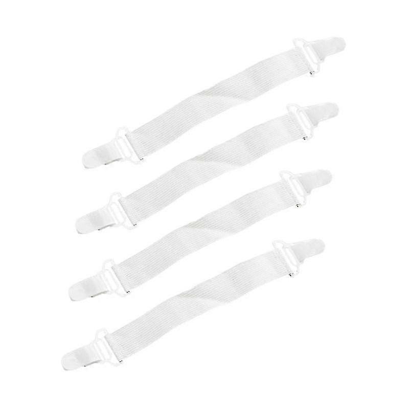 4pcs Bed Sheet H Adjabngth Nylon Bed Sheet Clips Ss Sheet H Ress Clips For Bed