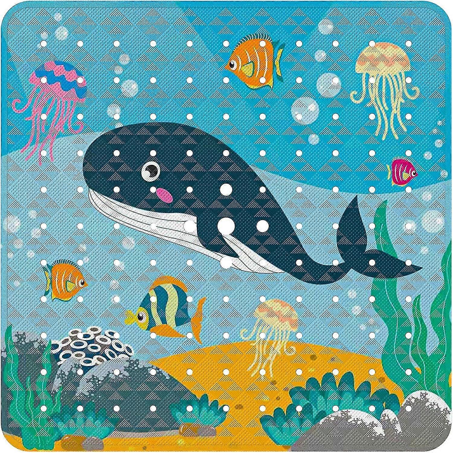 Square Er Mat Non Slip Anti Mould - 5353cm Bath Mat Patterned Er Mats
