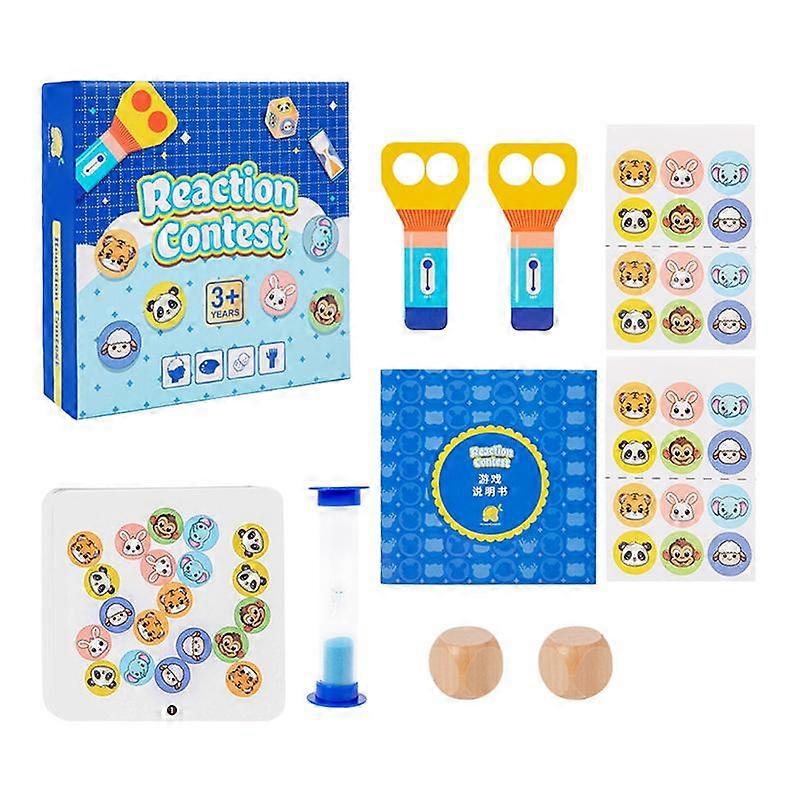 Reaction Training Toy Family Party Games Educational Exercise Game Interactive Pattern Matching