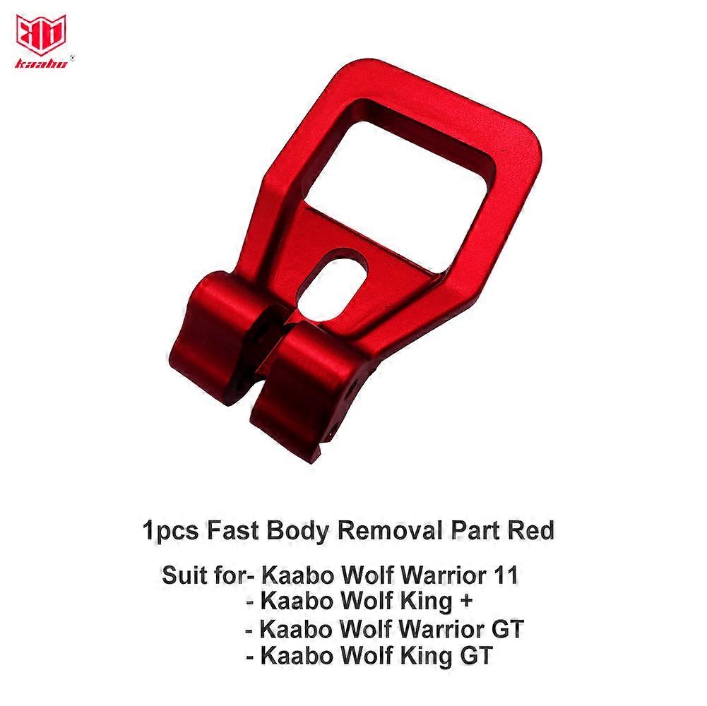 Kaabo Folding Lever Fast Body Removal Part Gold and Red Color for 11inch Kaabo Wolf Warrior11 King+ Warrior/King GT E-Scooter