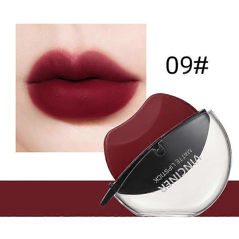 12 Farben Lazy Lipstick, Matte Lippenstift Set Lazy Lipstick Lang anhaltender hochpigmentierter Lipgloss Antihaft-Cup Samt Lippenstift Fleck Lippe