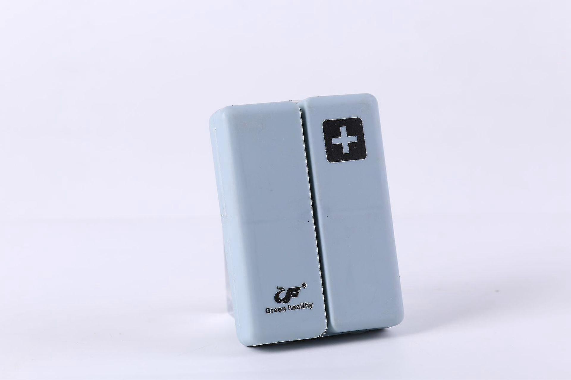 Portable Pill Box Foldable Magnetic Supplement Pill Box Organizer