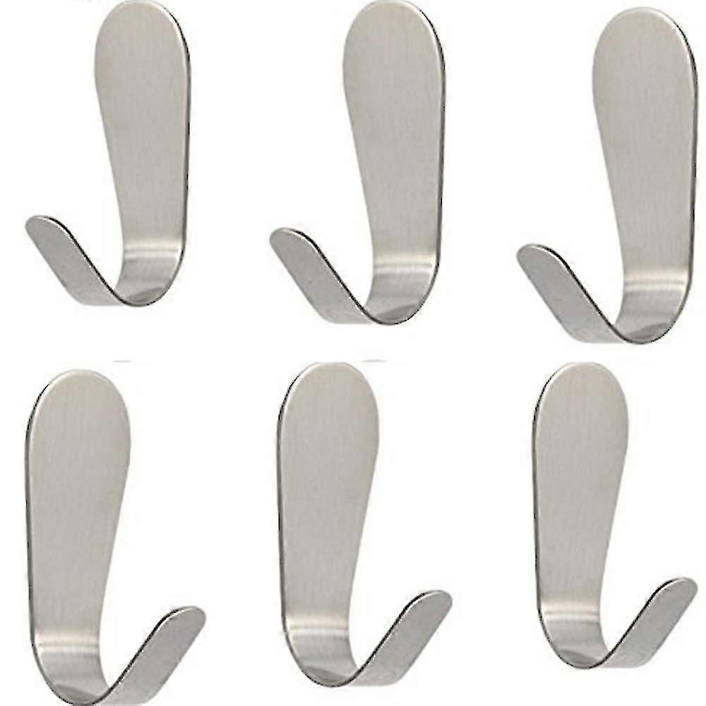 Self Adhesive Hooks,304 Stainless Steel Sticky Wall Hooks,waterproof
