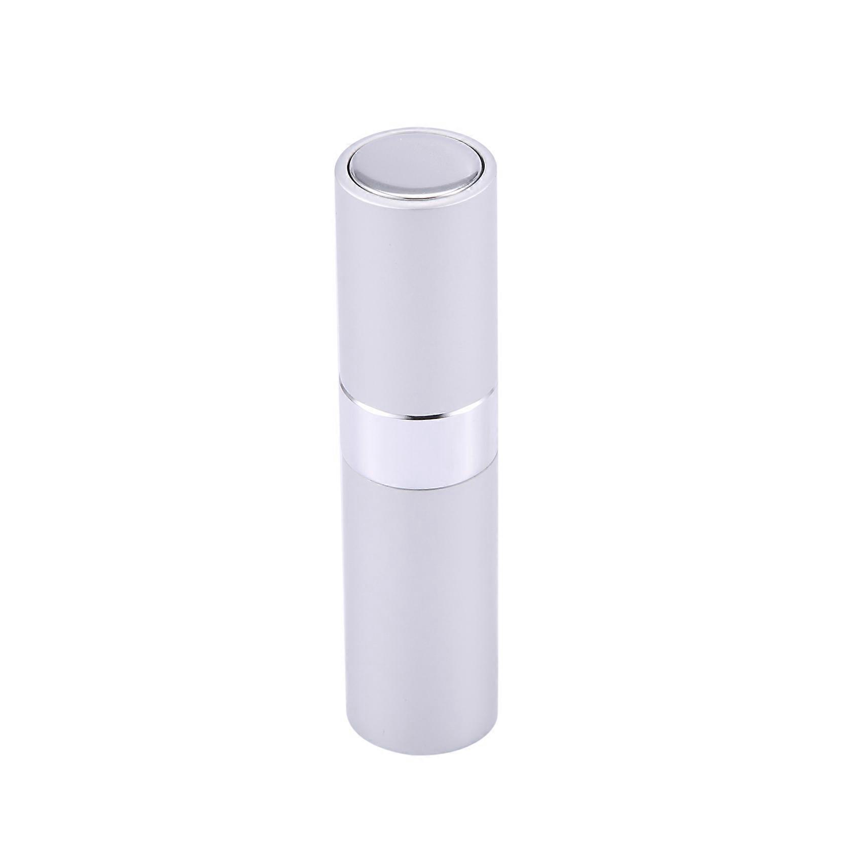 8 ml Portable Travel Mini Bottle Refillable Empty Perfume Atomizer - Silver