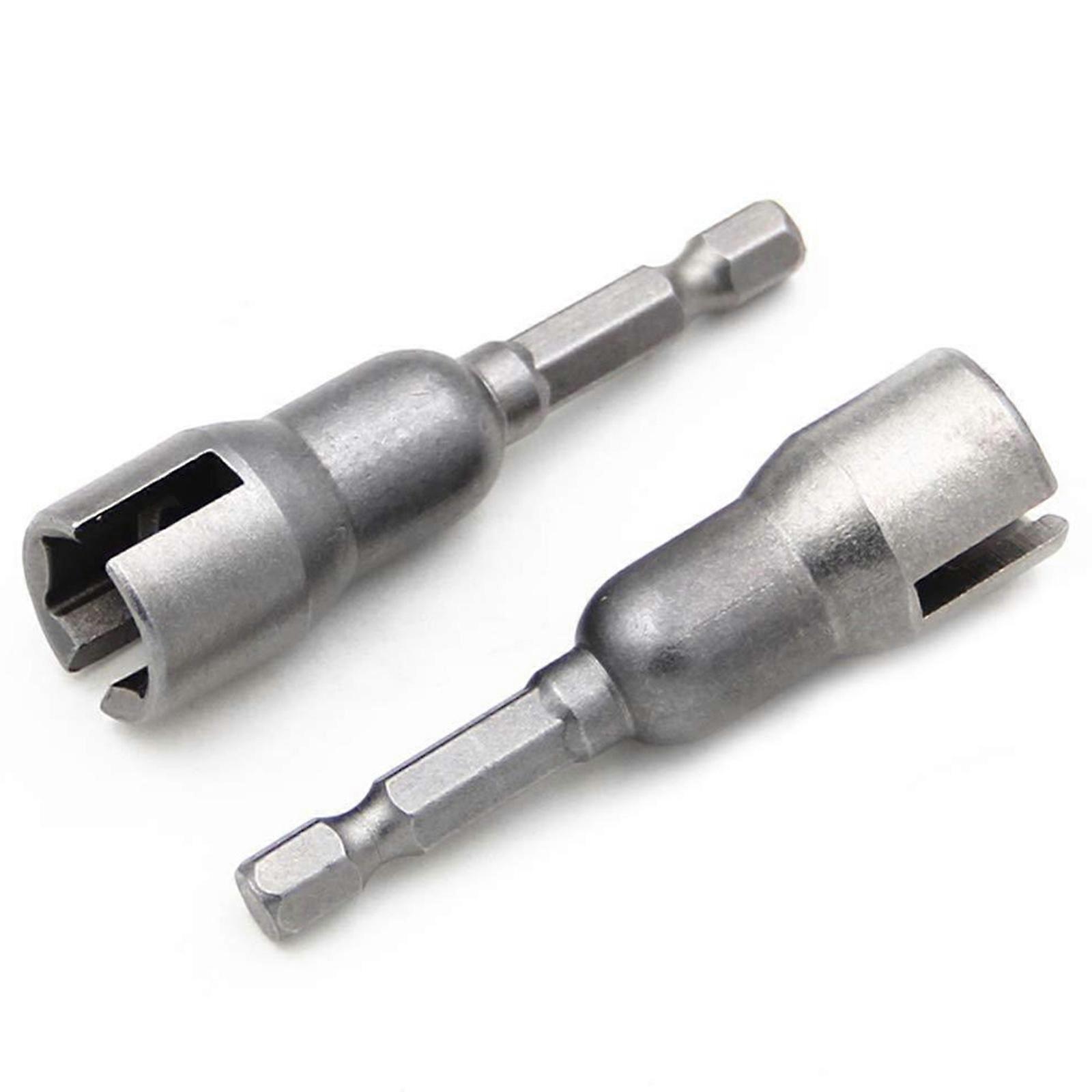 2PCS Wing Nut Driver Drill Bit Socket Wrench Tool for Panel Nuts Screws 65mm HOT