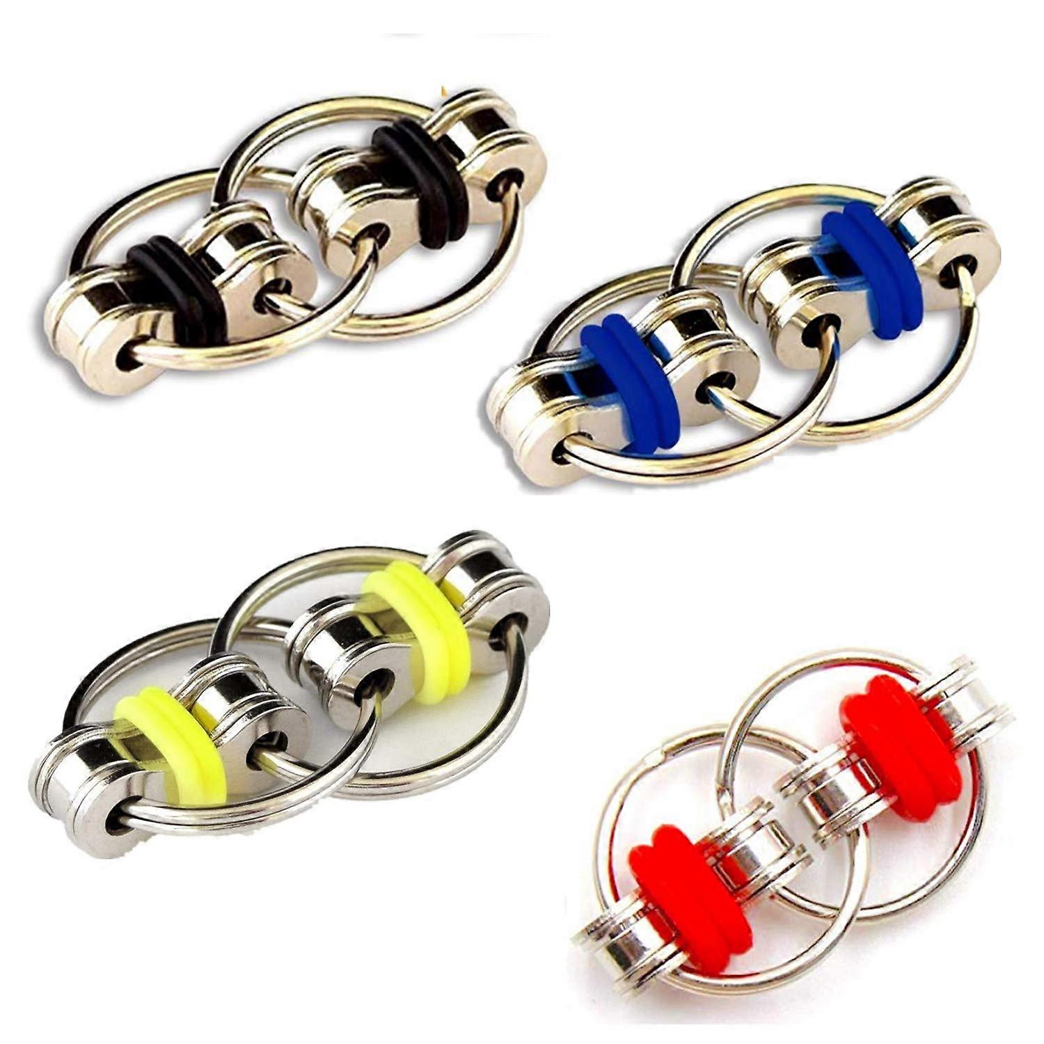 Topways Flippy Chain Fidget Toy, Infinite Flip Chain Decompression Stress Reducer Relieve Creative Stress Reducer Chain Toy