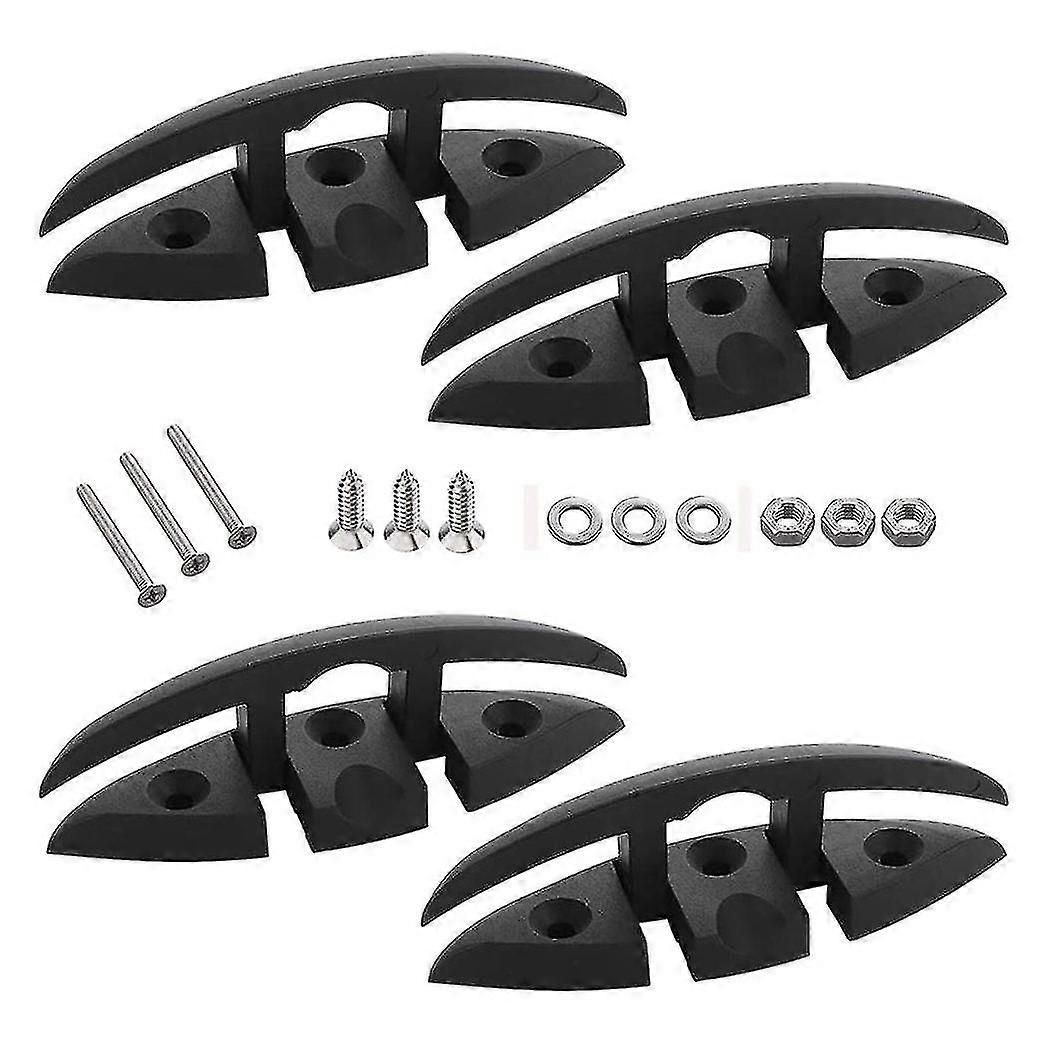 5 Inch Flip-up Dock Cleat Boat Folding Cleat Compatible With Boat Kayak Cleat