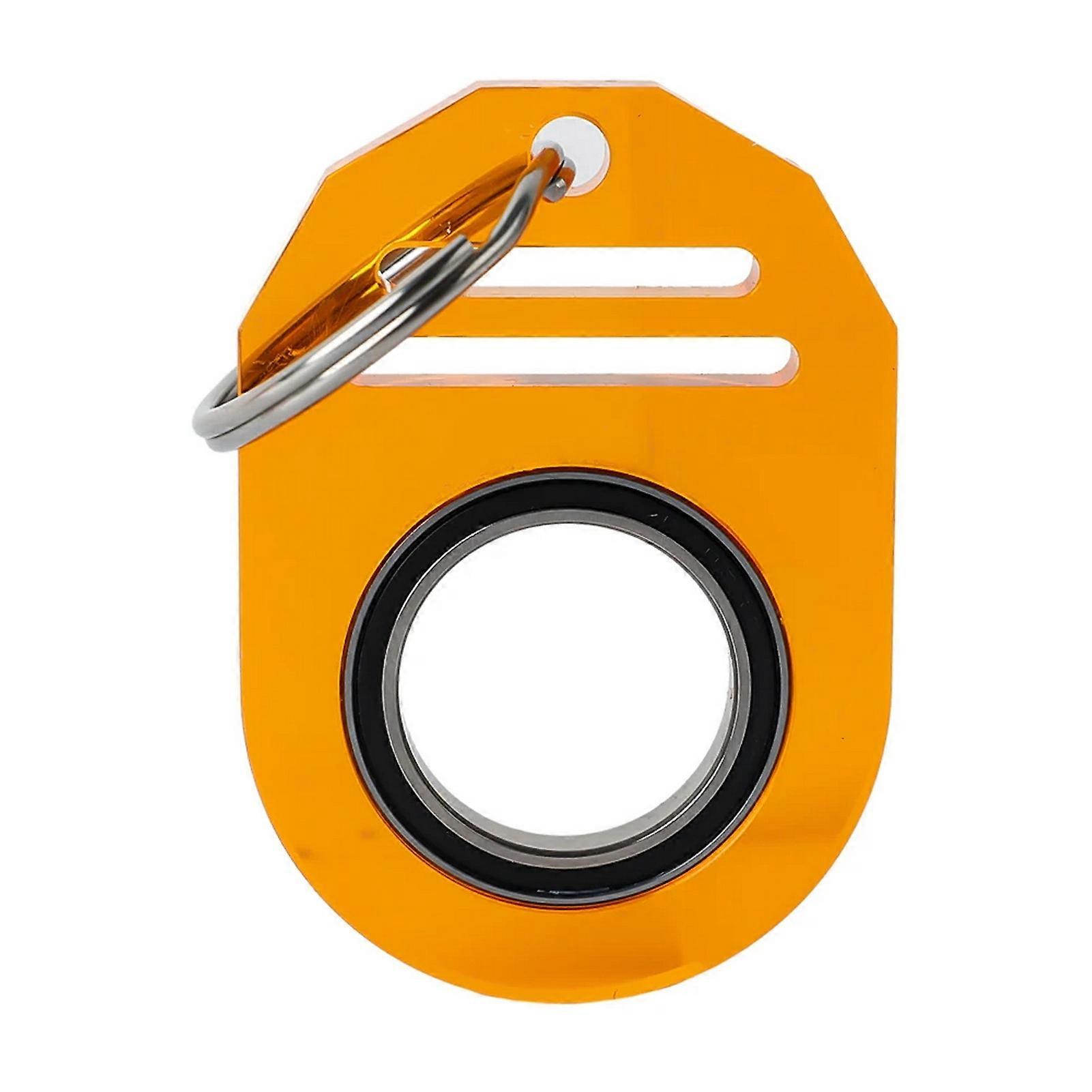 Spinner Keychain Fidget Toy Stress Relief Adults Teens Kids Finger Flexibility Training Portable Key Ring Pendant Decoration