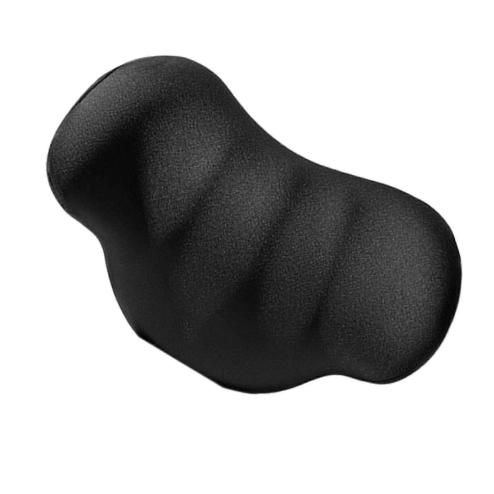Generický vankúš na krk do auta Pohodlná opierka hlavy Nastaviteľná opierka hlavy do auta Vankúš čierny