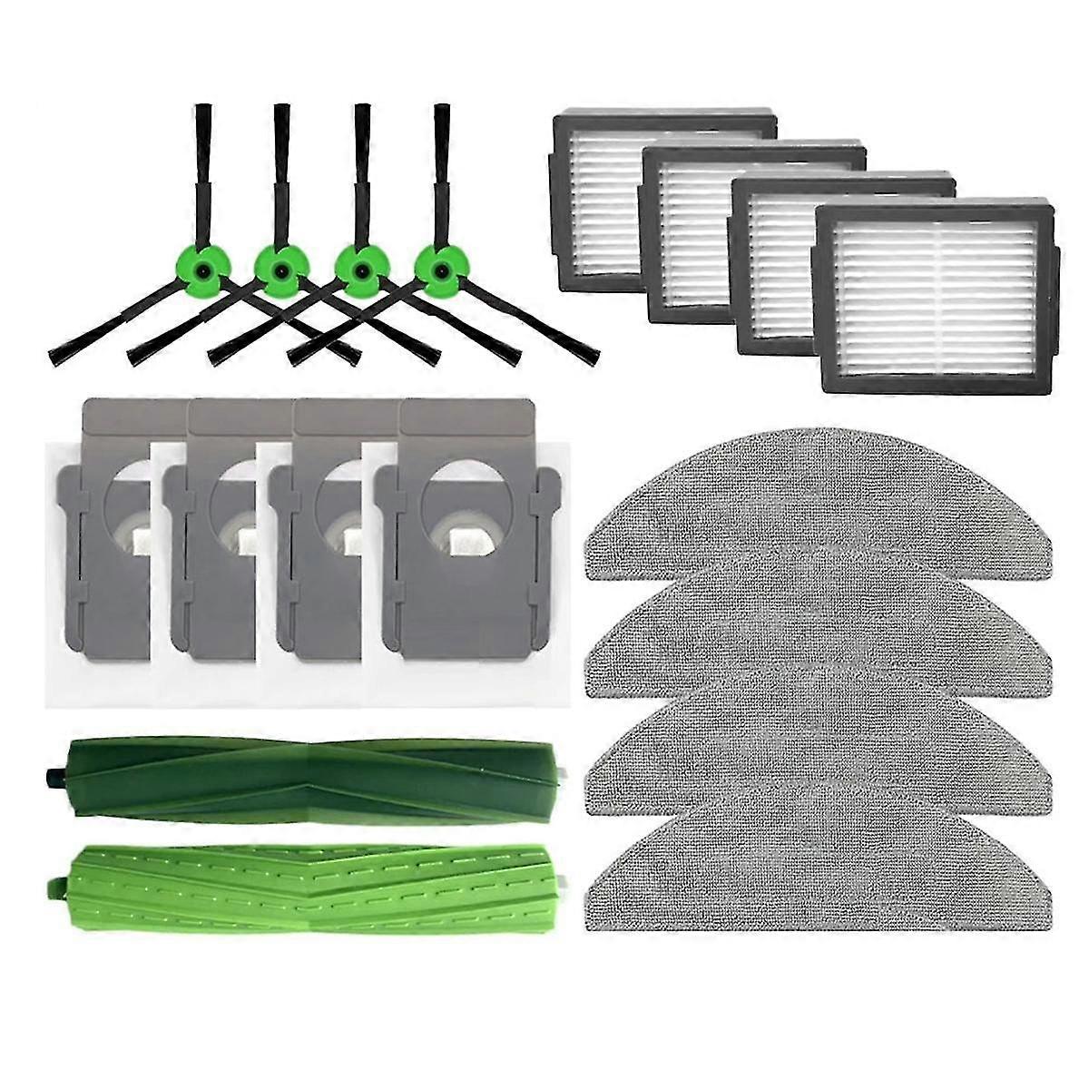 For Combo I5 / I5+ / J5 / J5+ Robot Vacuum Replacement Main Side Brush HEPA Filter Mop Pads Dust Bags Parts