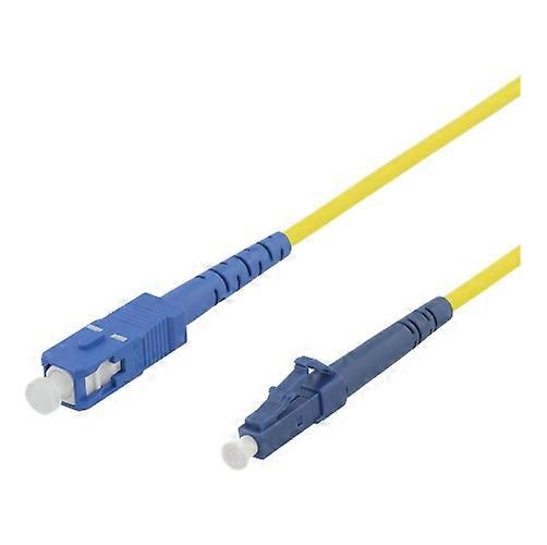 DELTACO Fiber Cable, LC - SC, 9/125, OS1/2, Single Mode - 5m