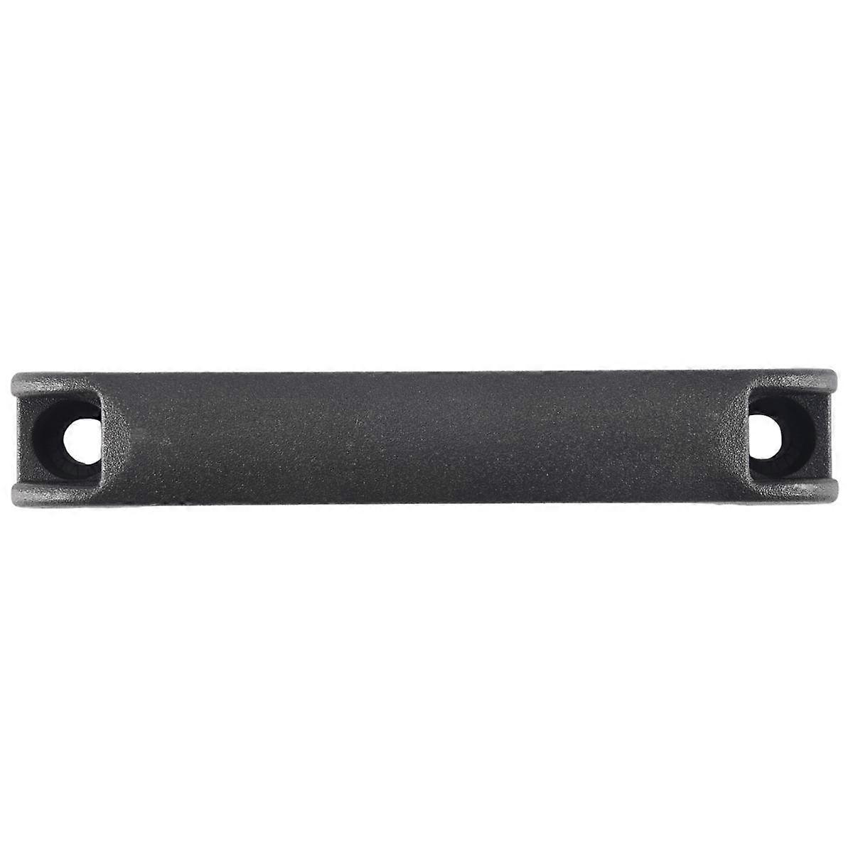 Door Cabinet Black Plastic Rectangular Pull Handle 5.2"