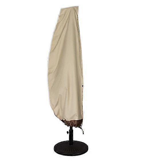 غطاء مظلة ناتئ مقاوم للماء ، غطاء مظلة ، غطاء مظلة متوافق مع الأكسجة 600d ، مظلة مظلة خارجية للأشعة فوق البنفسجية / مقاومة للرياح مع حقيبة تخزين (200