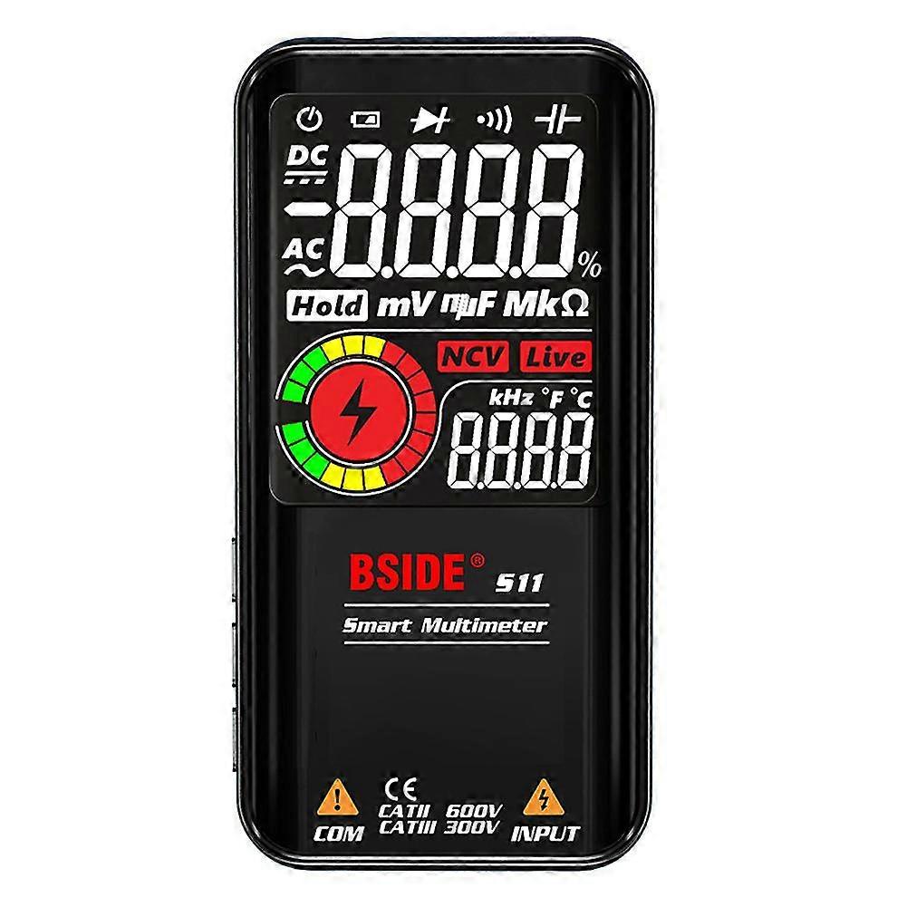 Smart Digital Multimeter Lcd Display Electrician Maintenance Detector Anti-burn High-precision Voltage Indicator