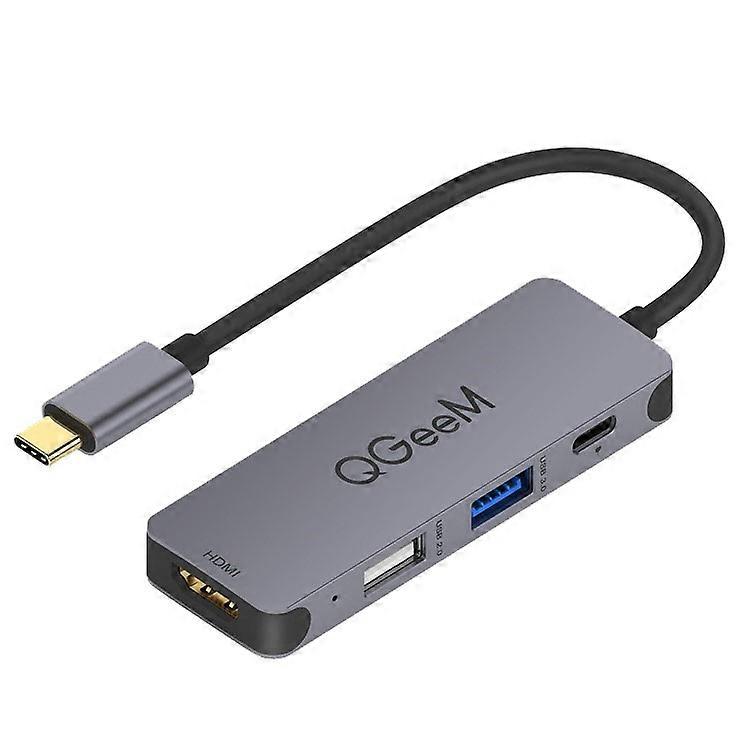 4K Type-C to HDMI HUB 4 In 1