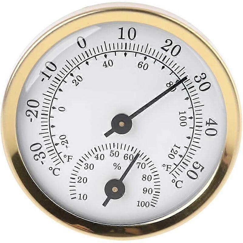 XHX Analog Indoor Thermometer Hygrometer Humidity Temperature Display